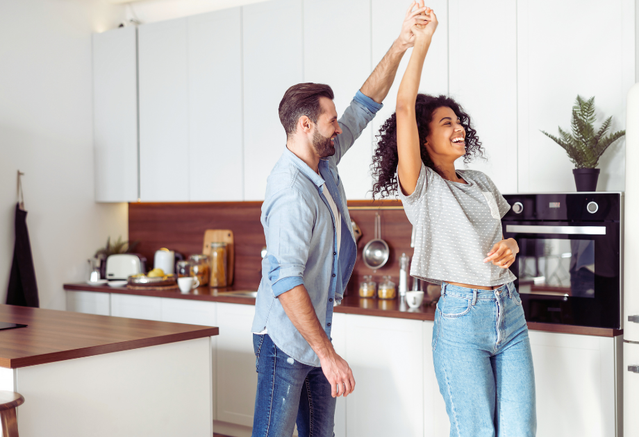Couple dancing